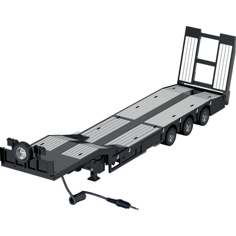 SIKU Tieflader 1:32 Bluetooth-kompatibler Anhänger