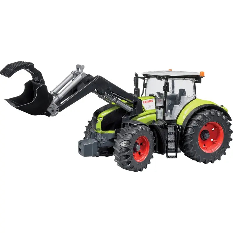 Claas Axion 950 Traktor mit Frontlader Bruder im Maßstab 1:16, grünes Spielzeugfahrzeug