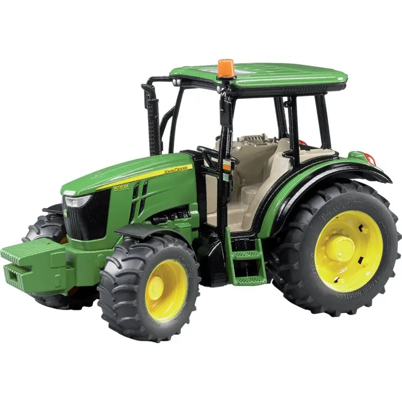 Bruder John Deere 5115 M Traktor 1:16 in authentischem Grün mit lenkbarer Vorderachse