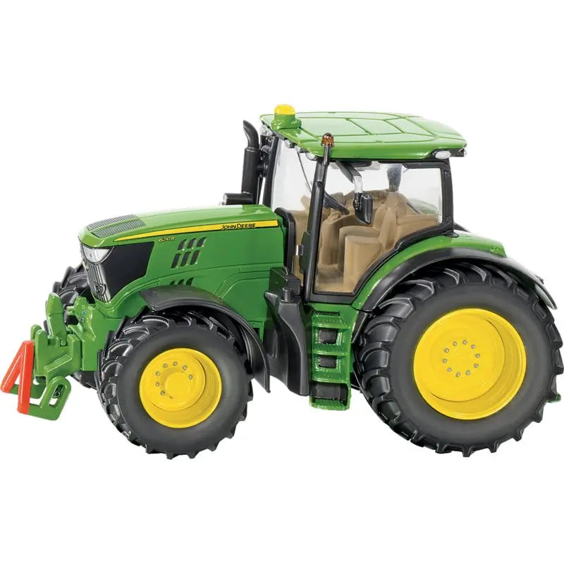 Siku John Deere 6210R Traktor 1:32 in John-Deere-Grün mit Profilreifen