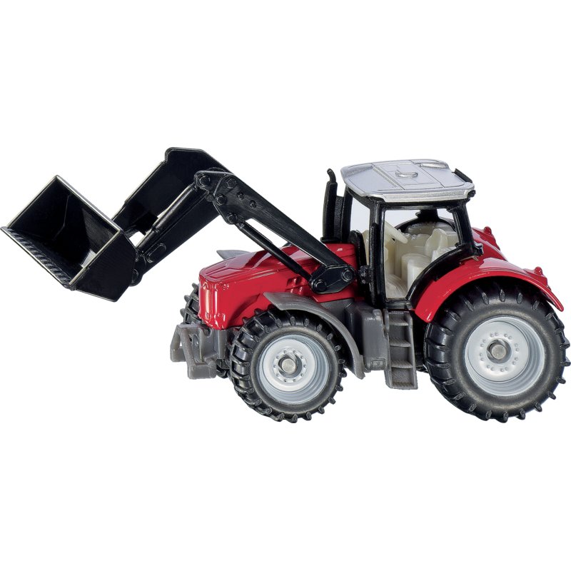 Siku Massey Ferguson Traktor mit Frontlader im Maßstab 1:87