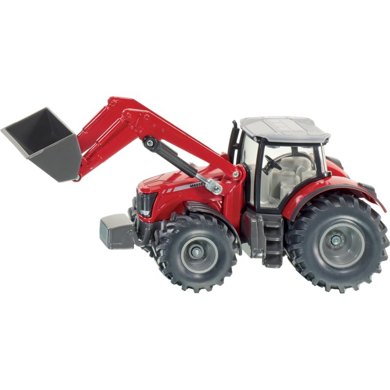 Siku Massey Ferguson Traktor mit Frontlader Spielzeug 1:50