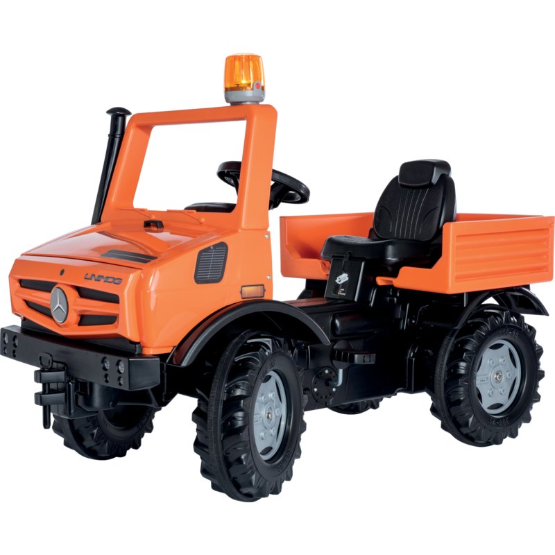 rollyToys Unimog Kommunal Kinderfahrzeug in Orange
