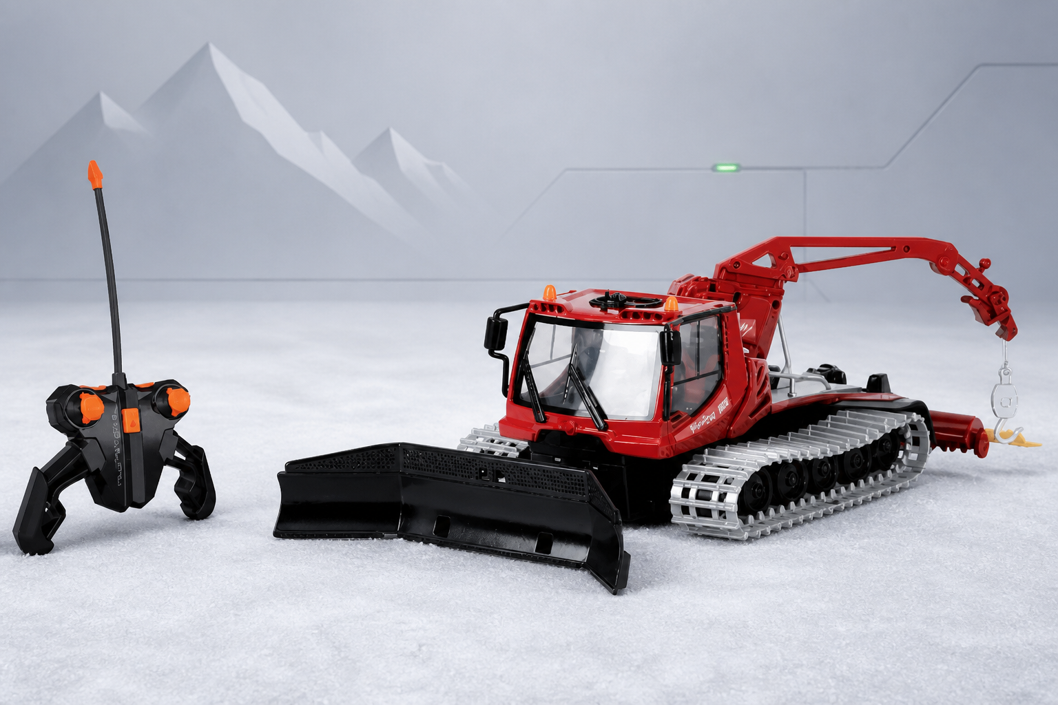Dickie Pistenbully Snow King funkgesteuert 49 cm – RC-Schneefahrzeug